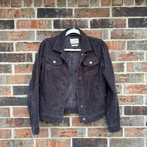 Universal Thread Black Corduroy Jacket